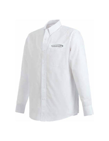 Men's Long Sleeve Dress Shirt - White