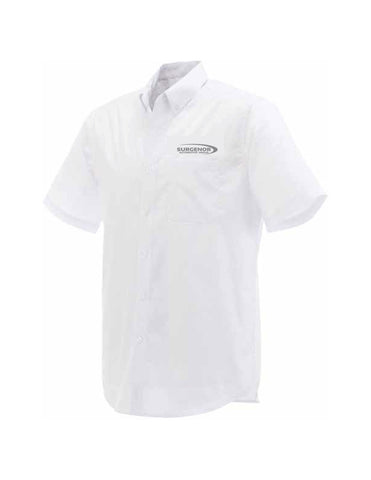 Men's Short Sleeve Dress Shirt - White